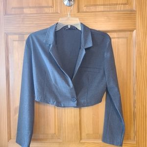 Zara Cropped Blazer